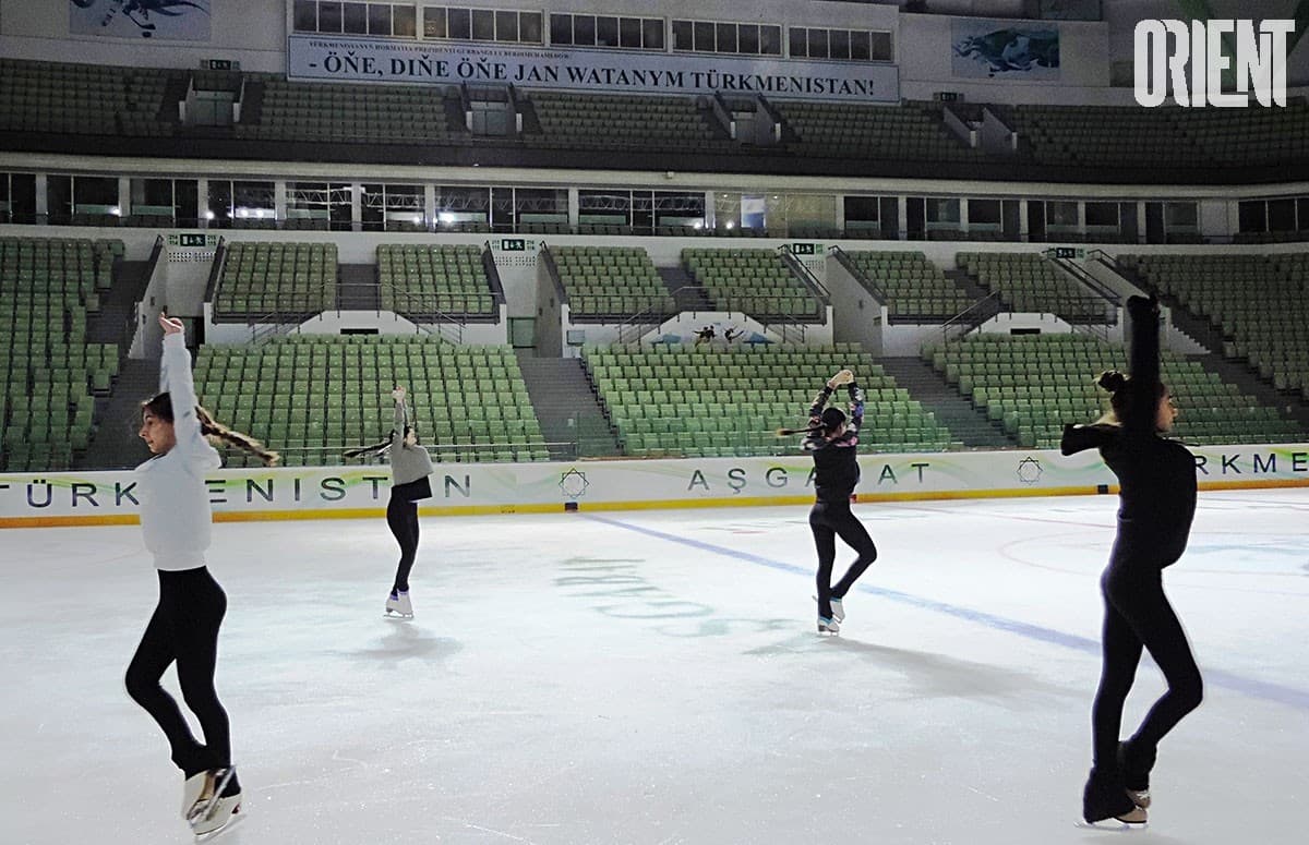 Turkmen team prepares for the Winter Sports Games “Children of Asia”