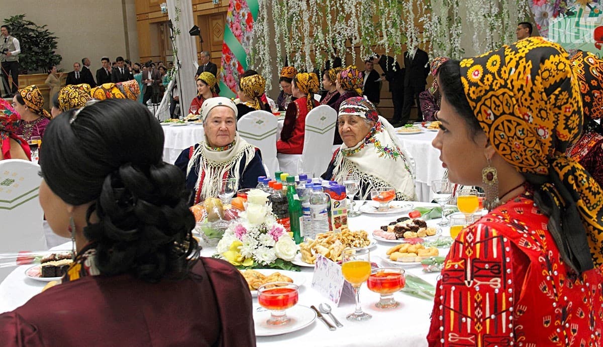 Gala concert in honor of International Women's Day in Ashgabat