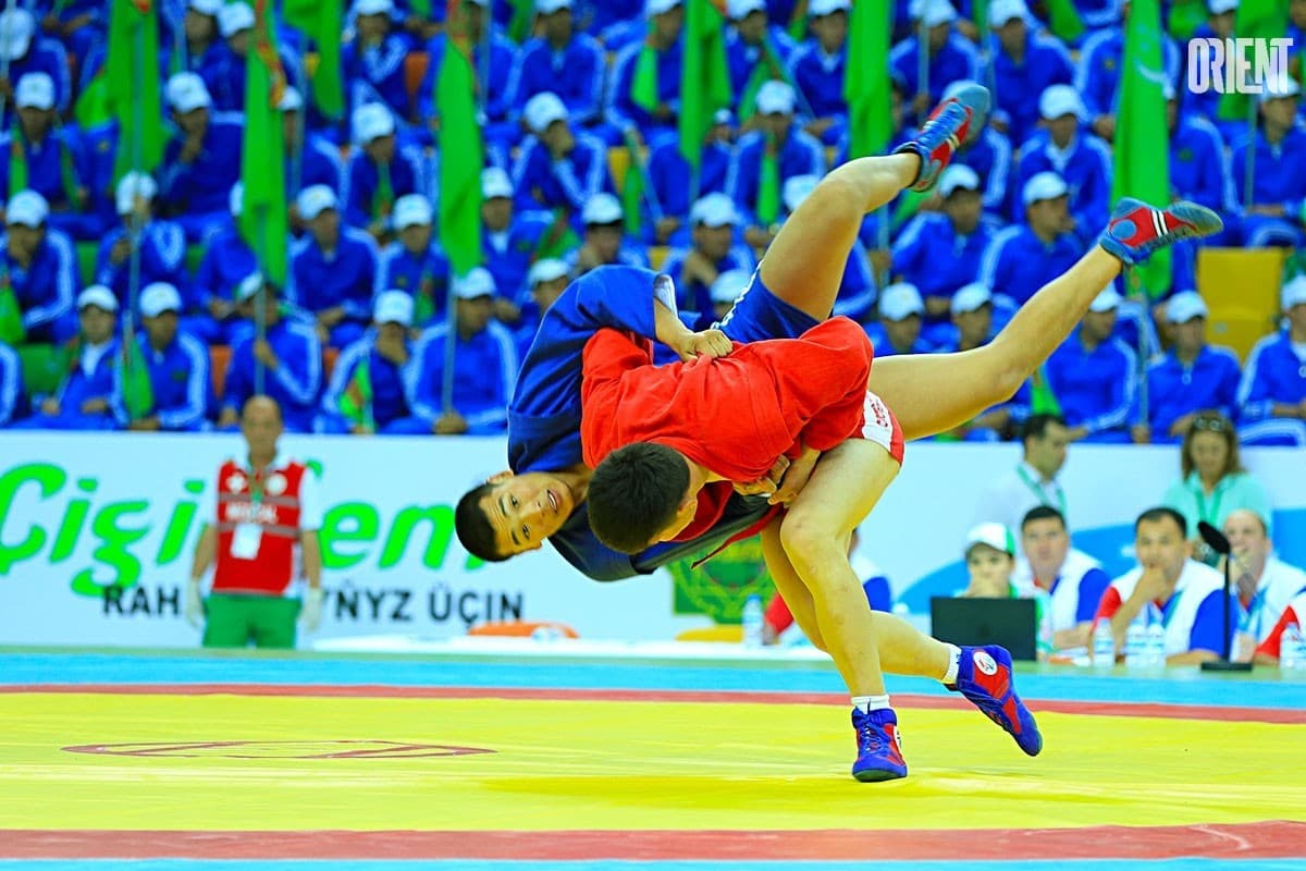 Turkmen sambo wrestlers won seven more medals at the World Cup in Moscow