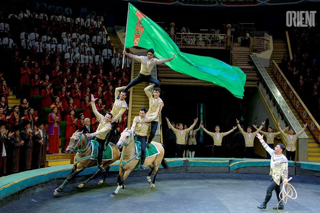 The national equestrian games group Galkynysh to perform in Bahrain