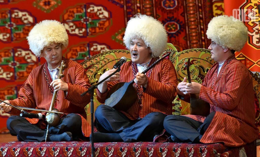 Turkmenistan at the first International Bakhshi Art Festival in Uzbekistan