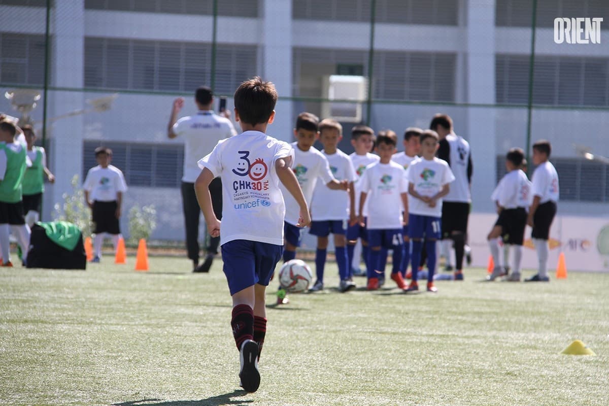 Children's festival in Ashgabat united young football fans