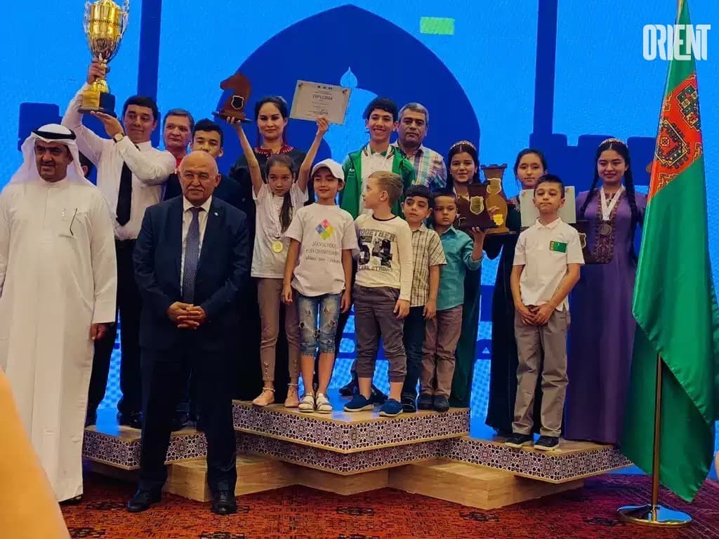 Schoolchildren of Turkmenistan - in the top three of Asia in chess