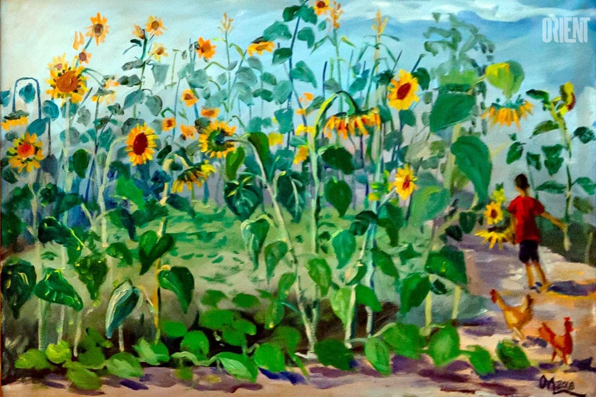 In love with his native places: the artist Mammetnurov and his confessions in paintings