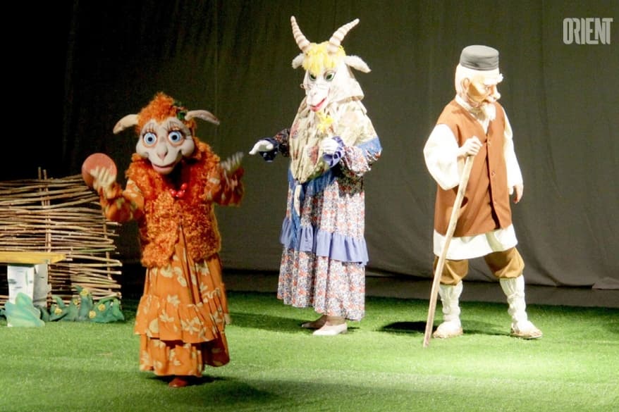 Kazan Puppet Theater "Ekiyat" performed in Ashgabat