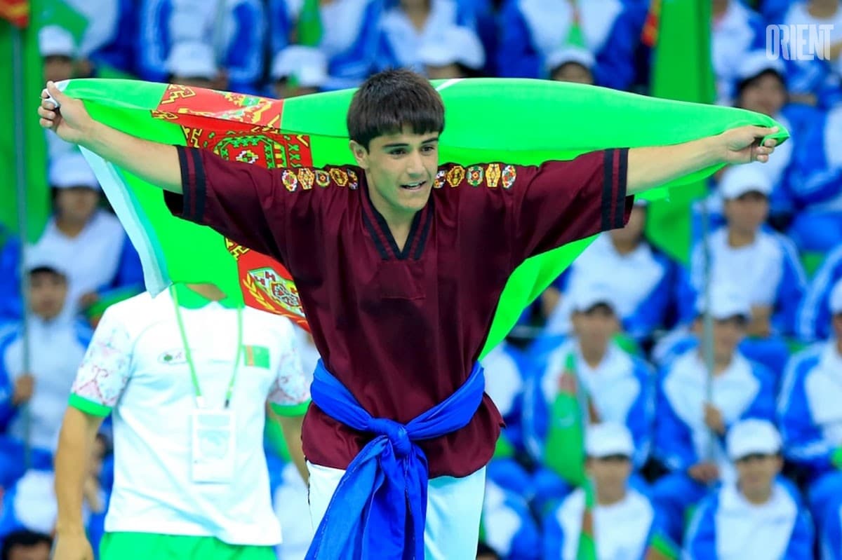 Where will Turkmen athletes perform in December?