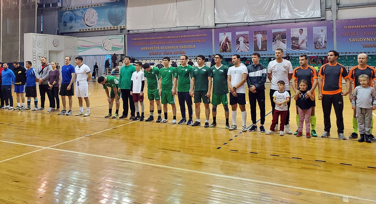 Sports competitions among diplomats were held in Ashgabat