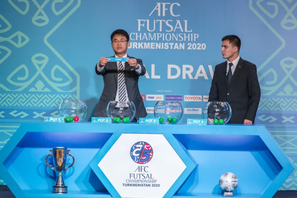 It was determined the groups’ membership at the Asian Futsal Championship-2020