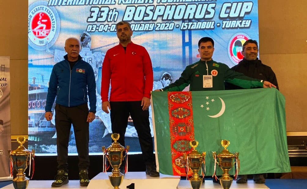 Turkmen karatekas won 14 medals in the international tournament in Turkey