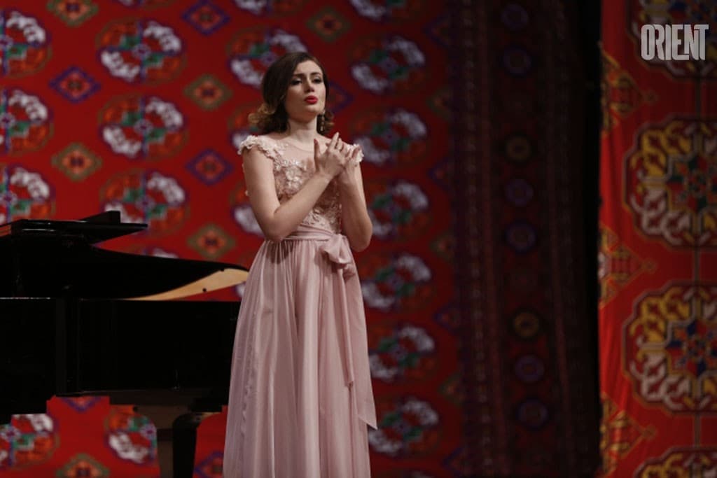 Russian opera singer gave a concert in Ashgabat