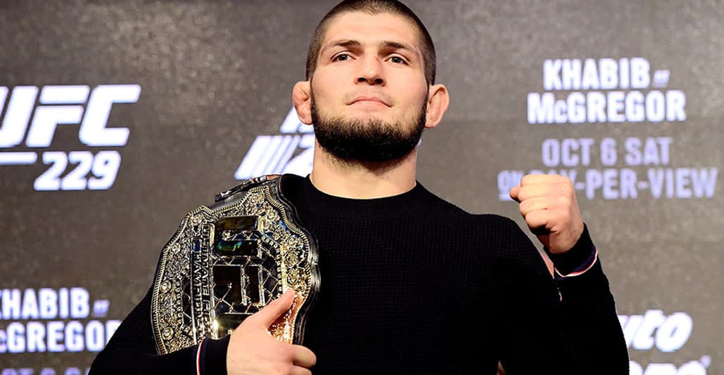 Khabib’s press conference: opening own league, and building a school in honor of his father