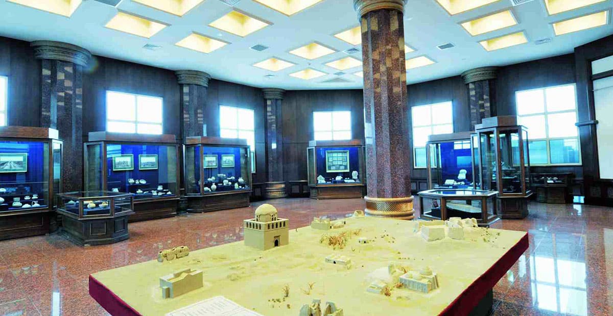 One can make an online visit to the largest museum in Turkmenistan