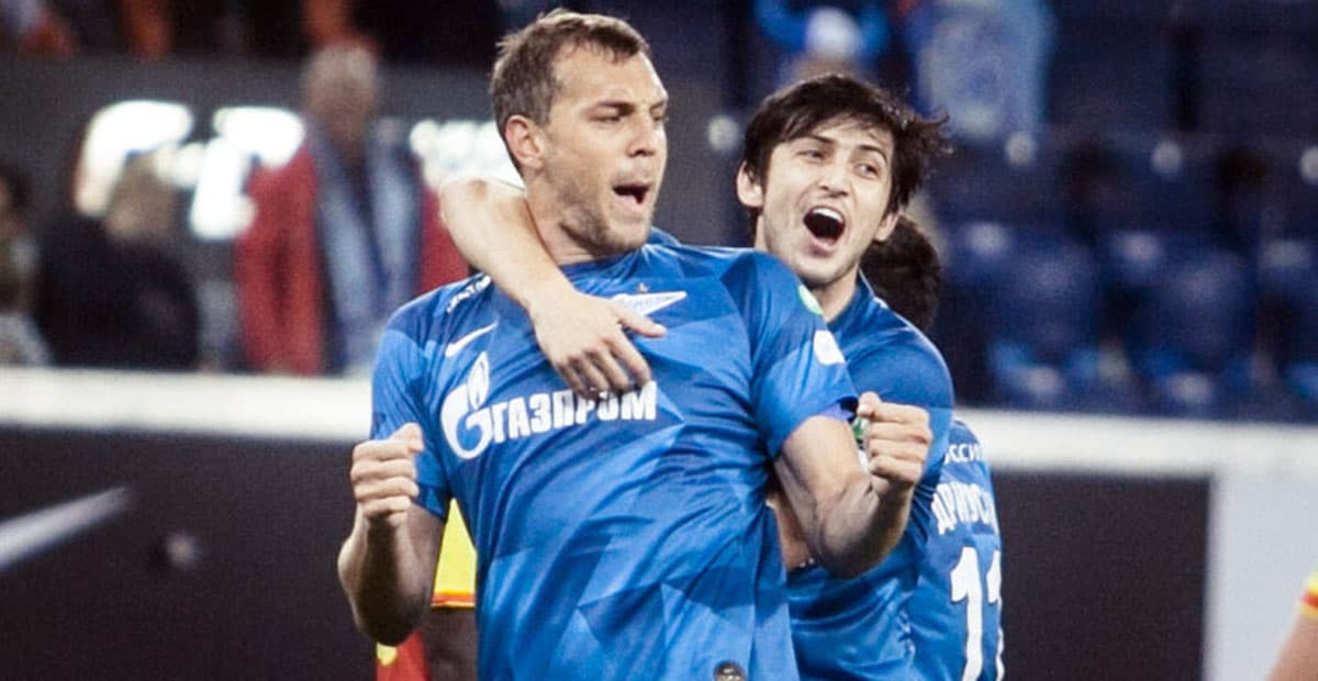 Azmun is in the top seven best strikers of Zenit