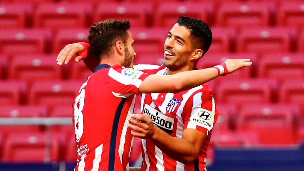 Luis Suarez scores double and supplies one assist on his debut for Atlético