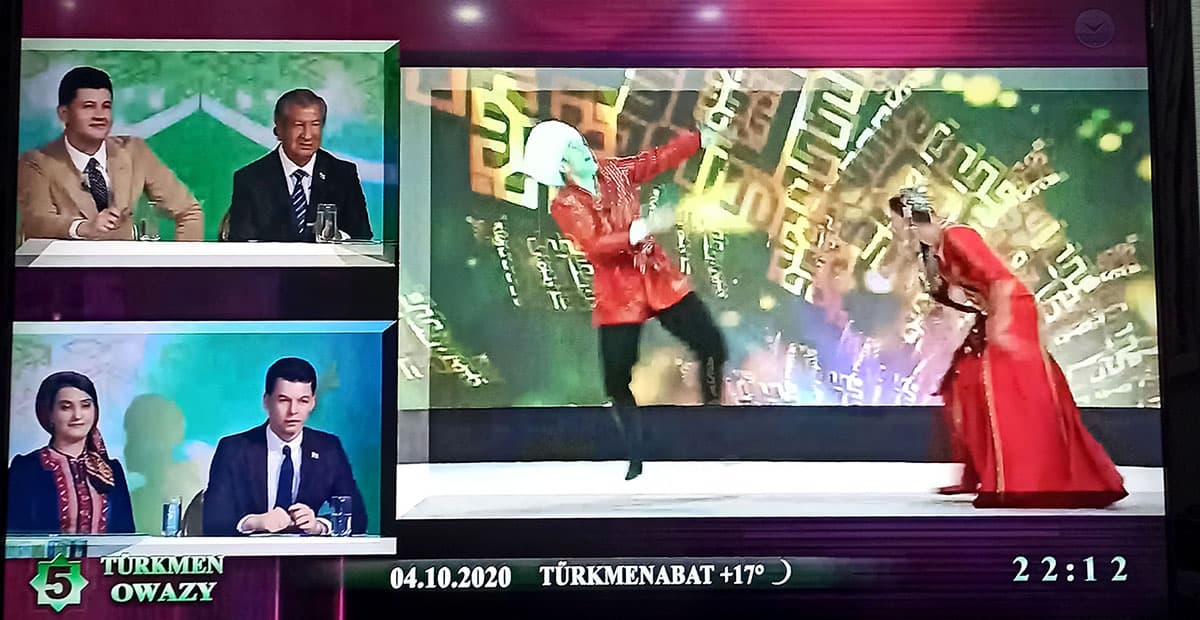 Turkmen TV announces a Dance Contest