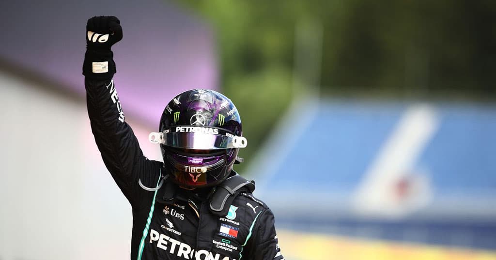 Lewis Hamilton broke Michael Schumacher's record