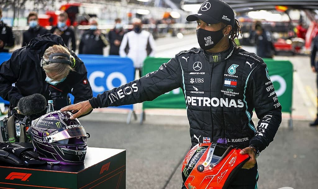 Hamilton equals the record of Schumacher, and Nadal – equates to Federer’s record