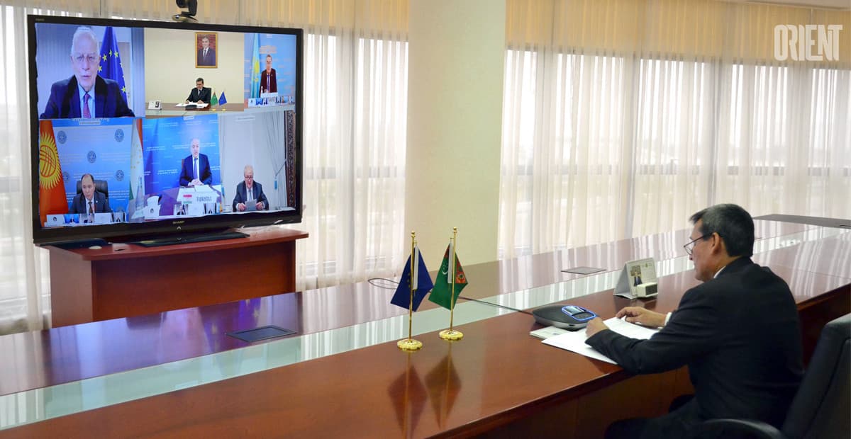 CA and EU foreign ministers held an online meeting