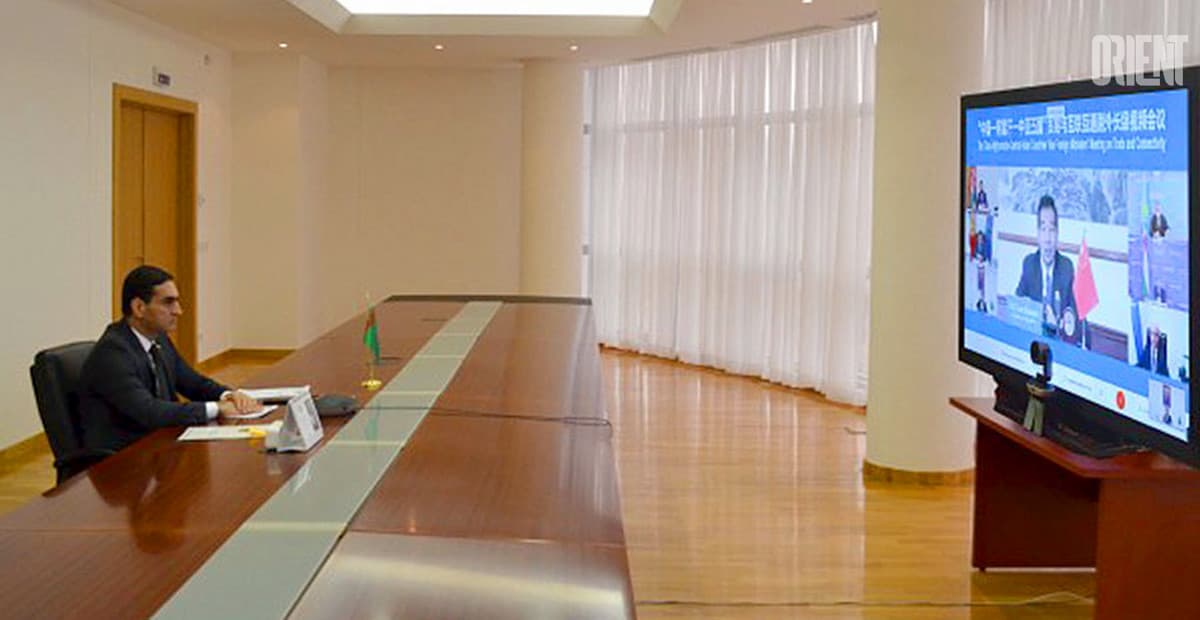Deputy Foreign Minister and representatives of the Turkmen parliament took part in videoconferences