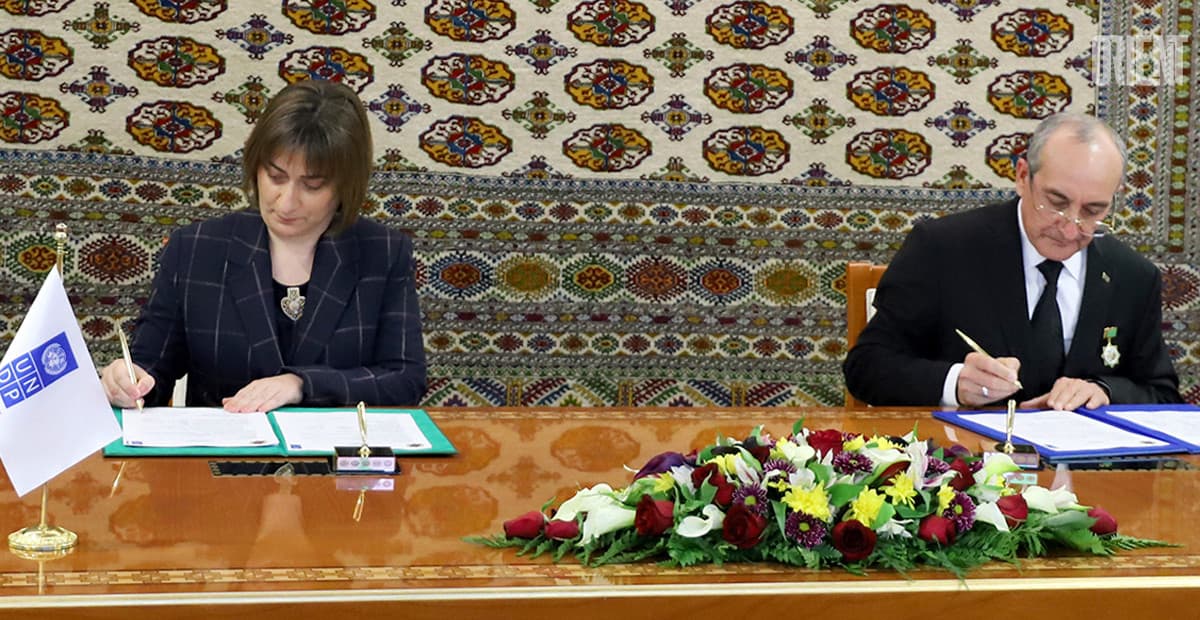 The strategic partnership between UNDP and Turkmenistan has been reinforced by new documents