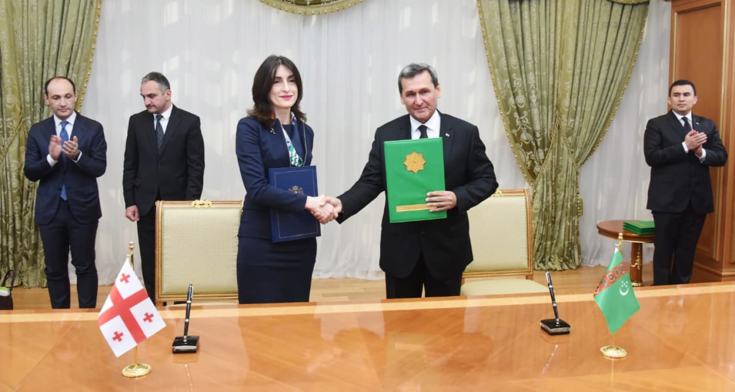 turkmenistan-and-georgia-discussed-cooperation-issues
