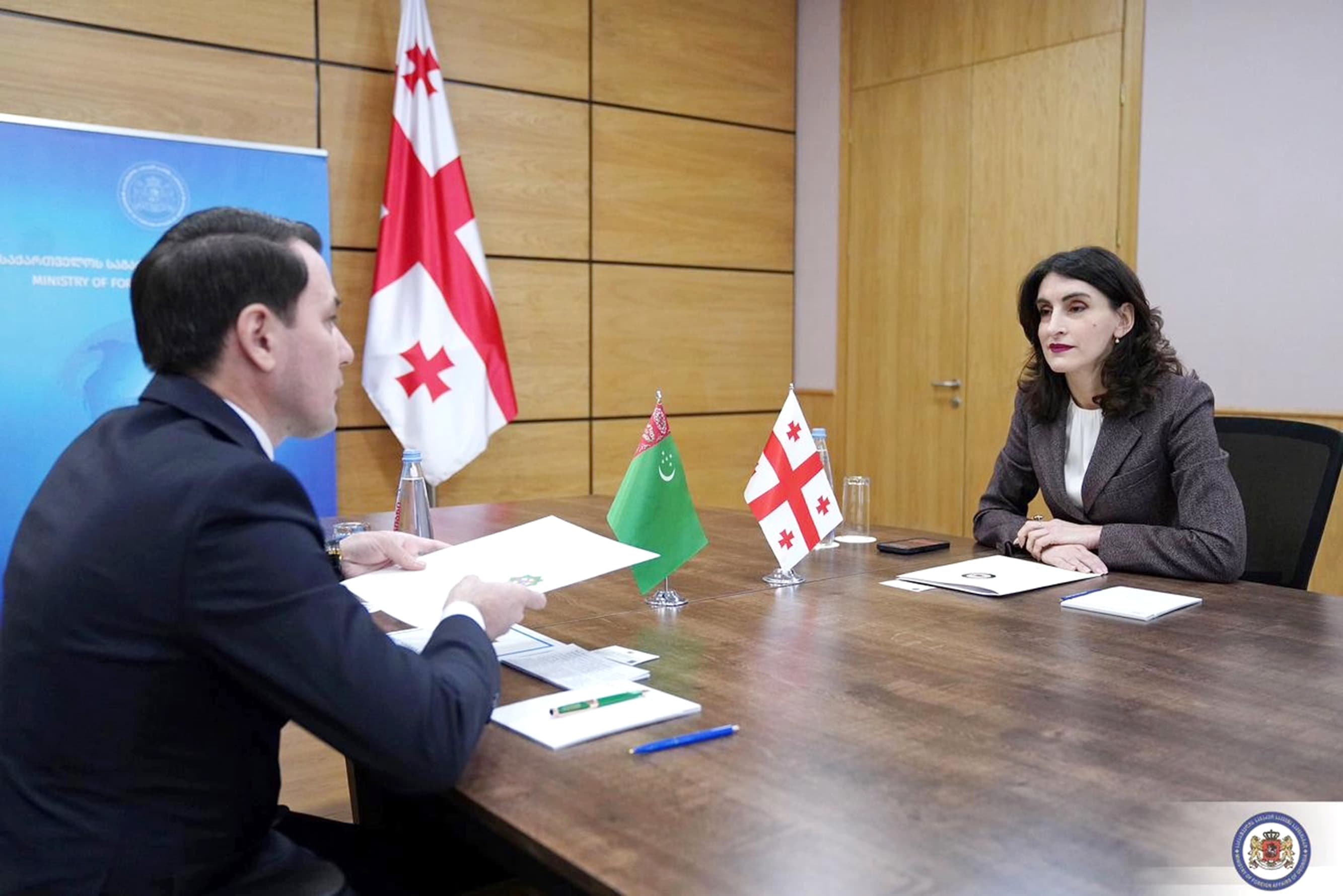 turkmenskij-posol-vstretilsya-s-ministrom-inostrannyh-del-gruzii