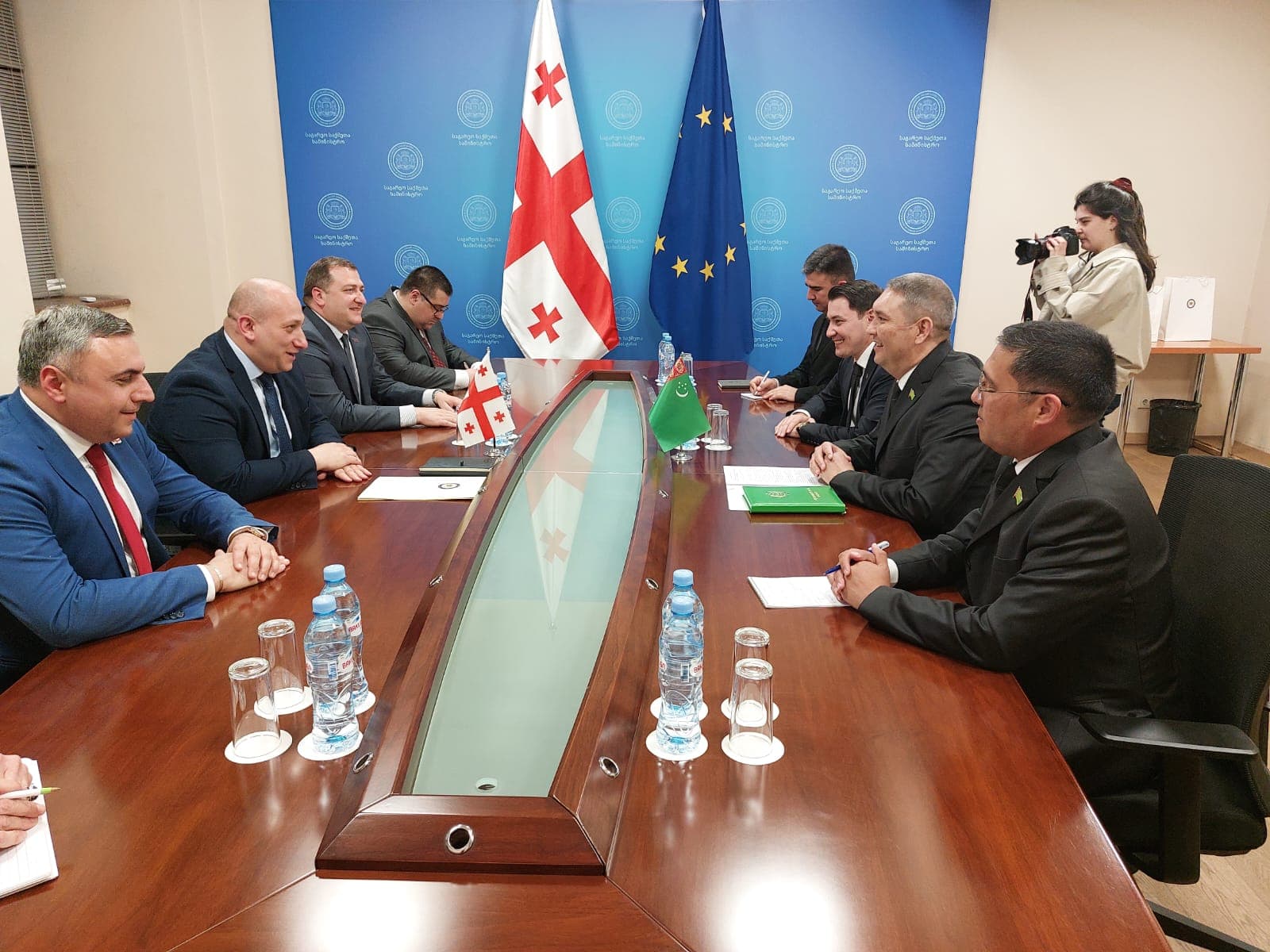 meeting-delegation-mejlis-turkmenistan-was-held-ministry-foreign-affairs-georgia