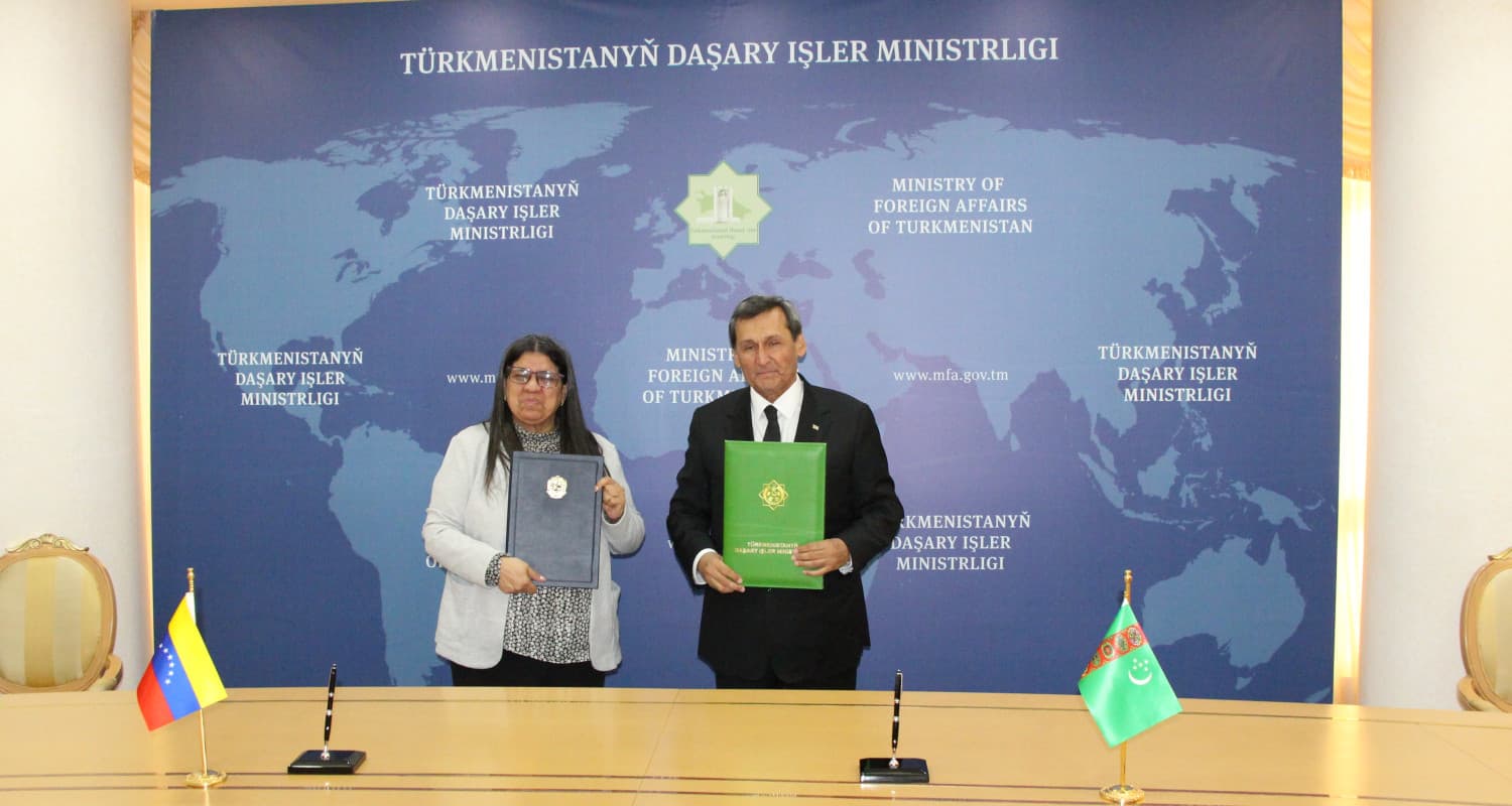 ashgabat-and-caracas-deepen-diplomatic-dialogue-and-create-mechanism-political-consultations