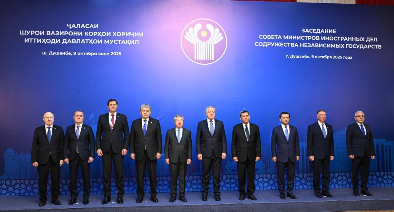Dushanbe: Rashid Meredov Attended the Meeting of the CIS Council of Foreign Ministers