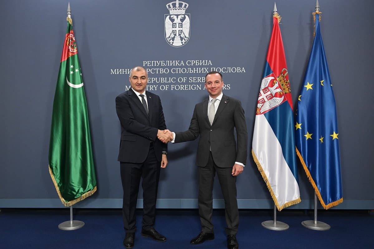turkmenistanyn-we-serbiya-respublikasynyn-dasary-isler-ministrliklerinin-arasynda-syyasy-genesmeler-gecirildi