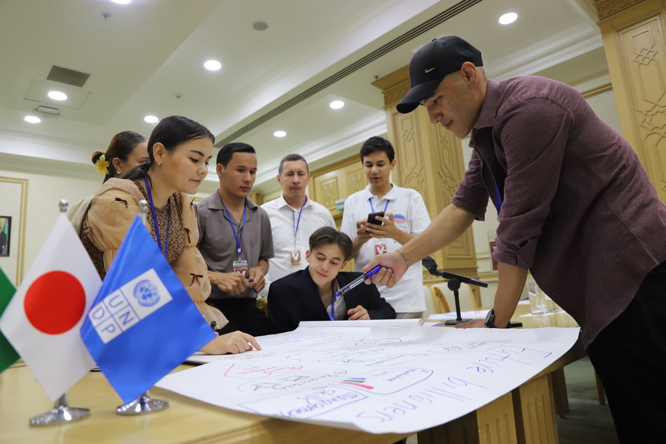 undp-and-embassy-japan-turkmenistan-celebrate-international-youth-day-youth-and-peace-workshop