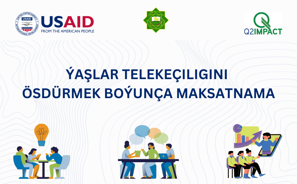 Maksatnamanyň maksady – ýaşlara öz telekeçilik işlerini üstünlikli açmak we ösdürmek üçin zerur bolan telekeçilik boýunça amaly bilimleri we başarnyklary bermekden ybarat. Maksatnama Türkmenistanda ýaşlar telekeçiligini ösdürmegine ýardam bermege gönükdirilen