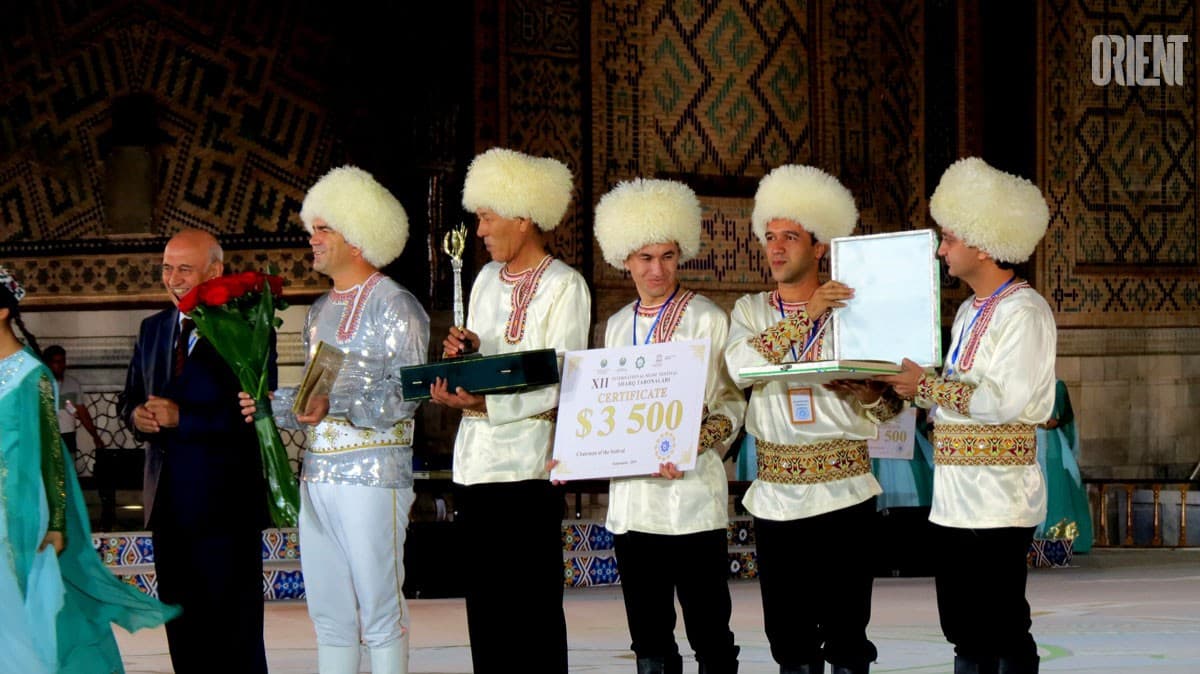 Туркменские музыканты стали вице-победителями фестиваля в Самарканде