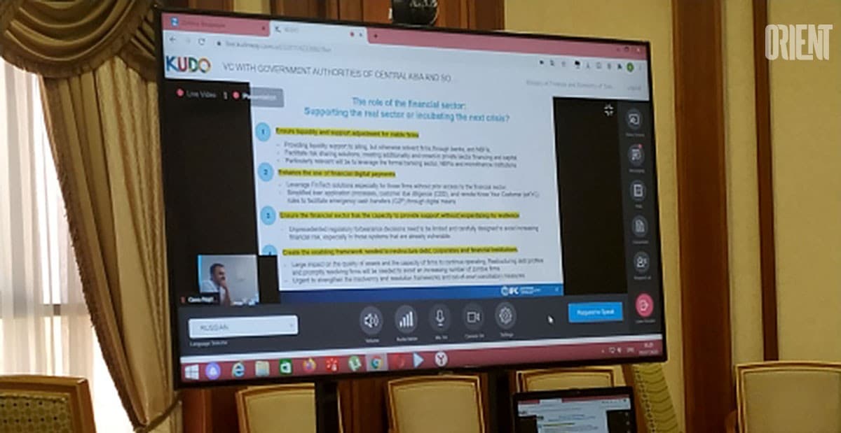 Тема онлайн-встречи – поддержка предпринимательства во время пандемии COVID-19