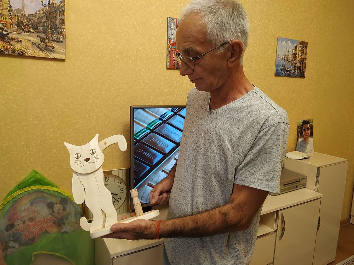 Ашхабадский мастер экоигрушки: работа для детского счастья
