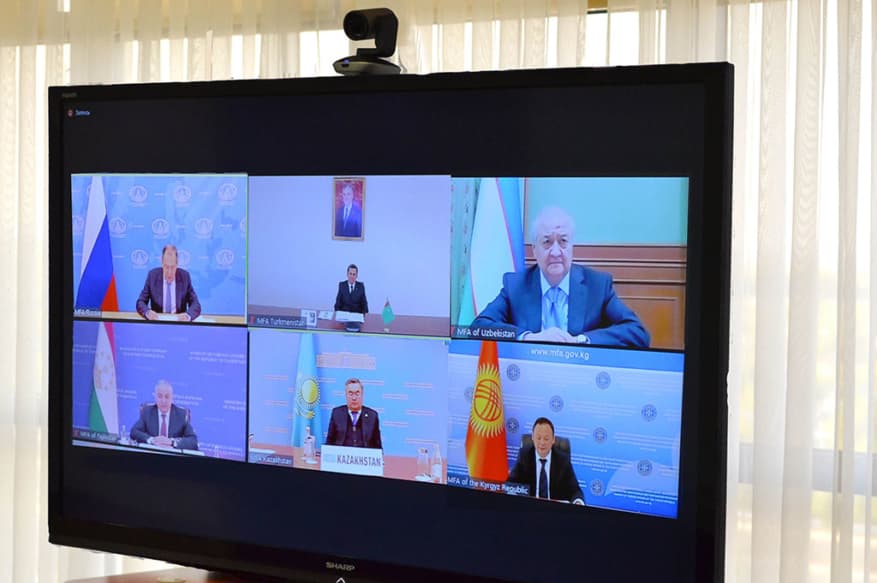 Состоялась встреча глав МИД стран Центральной Азии и Российской Федерации