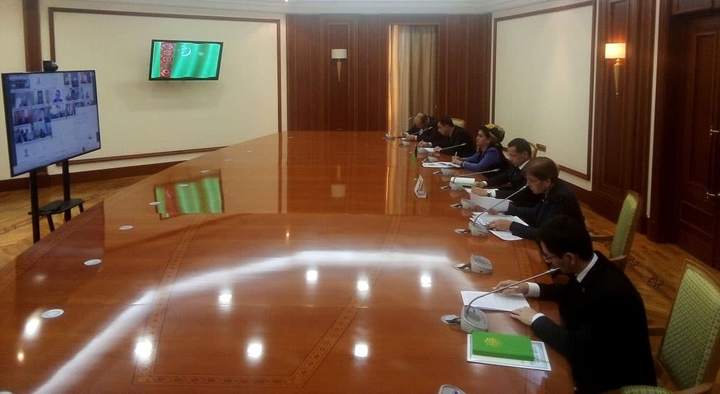 Туркменистан принял участие в совещании МВФ с руководителями финансовой сферы КЦА