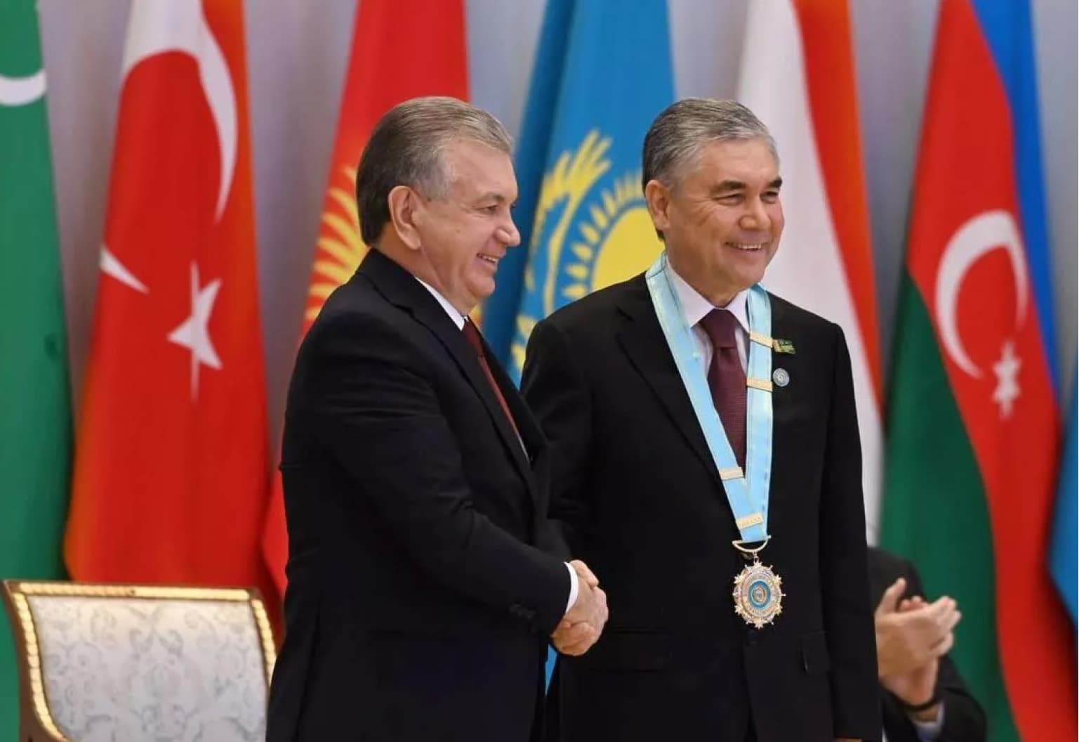 Chairman of the Halk Maslahaty of Turkmenistan was awarded the "Highest Order of the Turkic World"