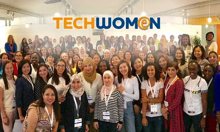 Zenanlar üçin STEM ugry boýunça TechWomen 2023 maksatnamasyna ýüz tutmalary kabul etmek tamamlanýar