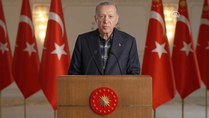 Erdogan thanked all the countries that have provided assistance to Turkey