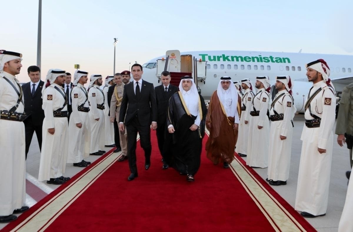 visit-president-turkmenistan-qatar-began
