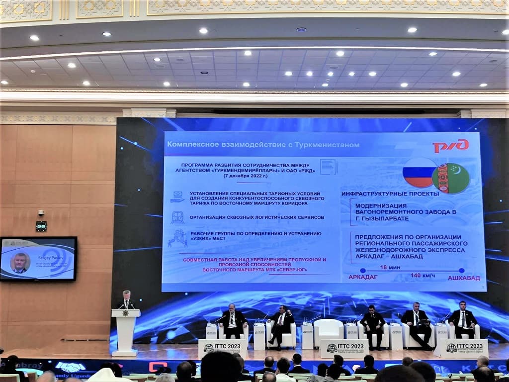 РЖД увеличили поставки грузов в Туркменистан на 73%, а транзит – в 3,5 раза