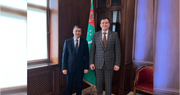 The Turkmen diplomatic mission discussed humanitarian contacts with the administration of the Kiev district