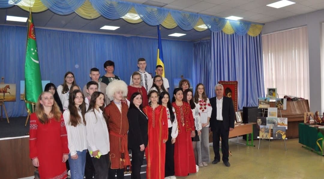 A cultural and educational event was held in Kiev in honor of the 300th anniversary of Magtymguly