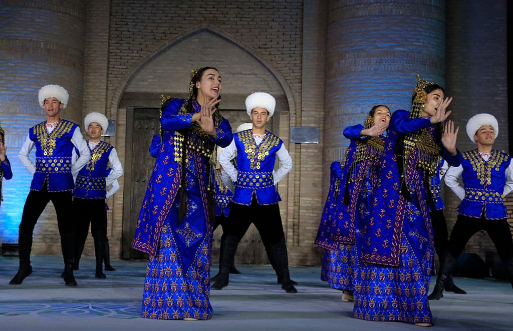 Turkmen folklore group is the best at the international festival in Azerbaijan