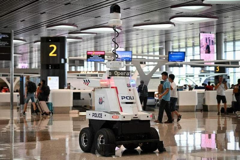 Police robots will appear in Singapore