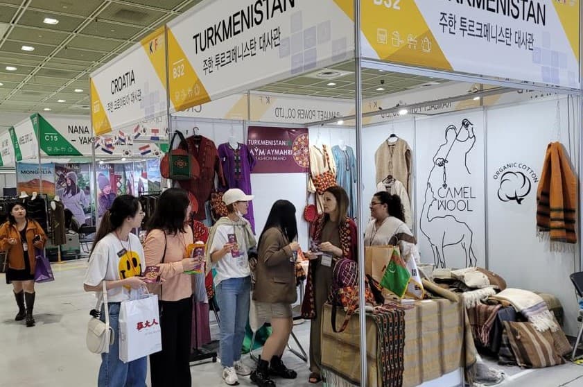Turkmen products were presented at the Korea Import Fair held in Seoul