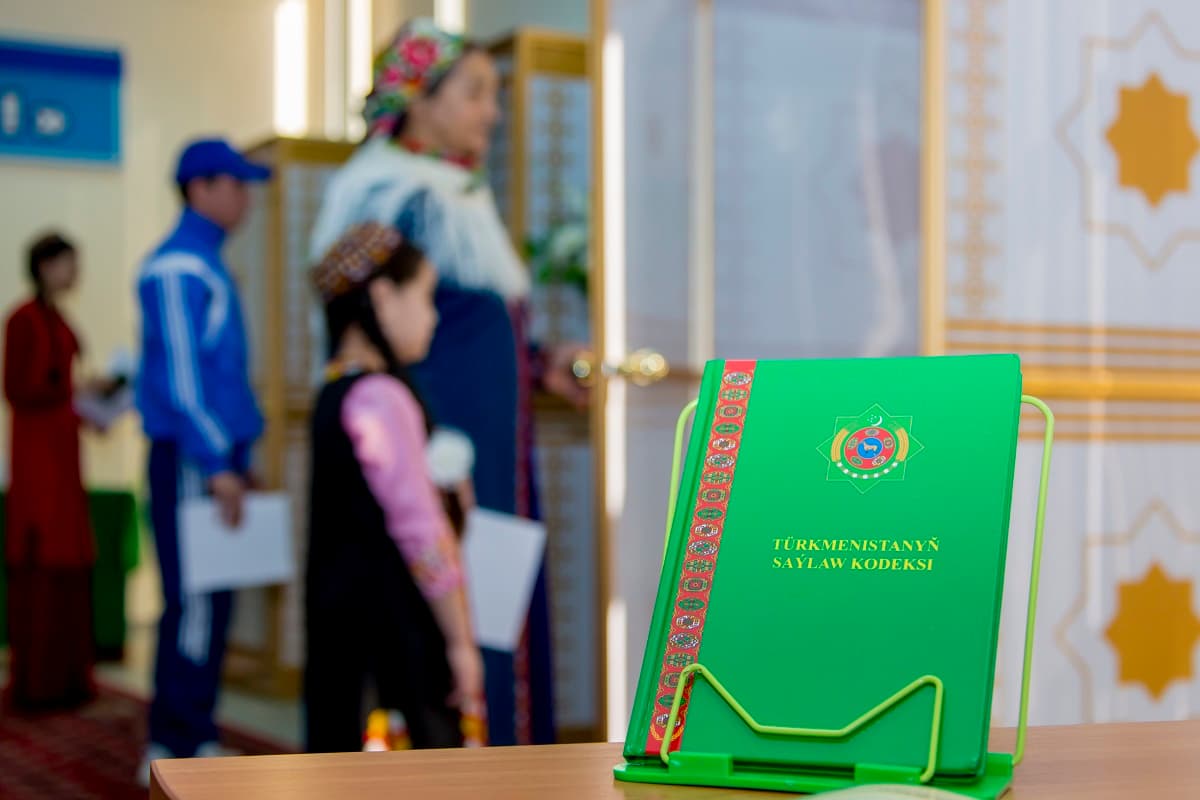 Elections to the local government body were held in the village of Aba Annayev in the city of Arkadag
