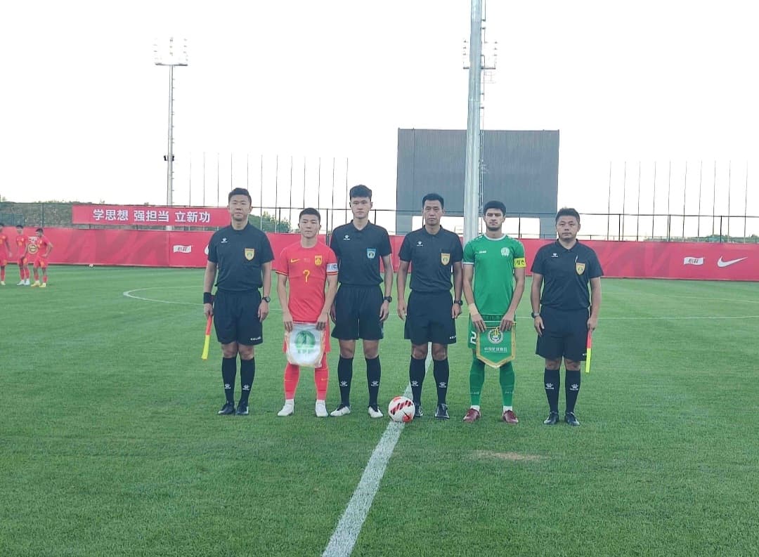 The youth national team of Turkmenistan beat China in a friendly match
