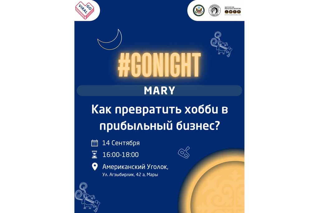 How to turn a hobby into a profitable business is the topic of the next Go Viral community meeting in Mary